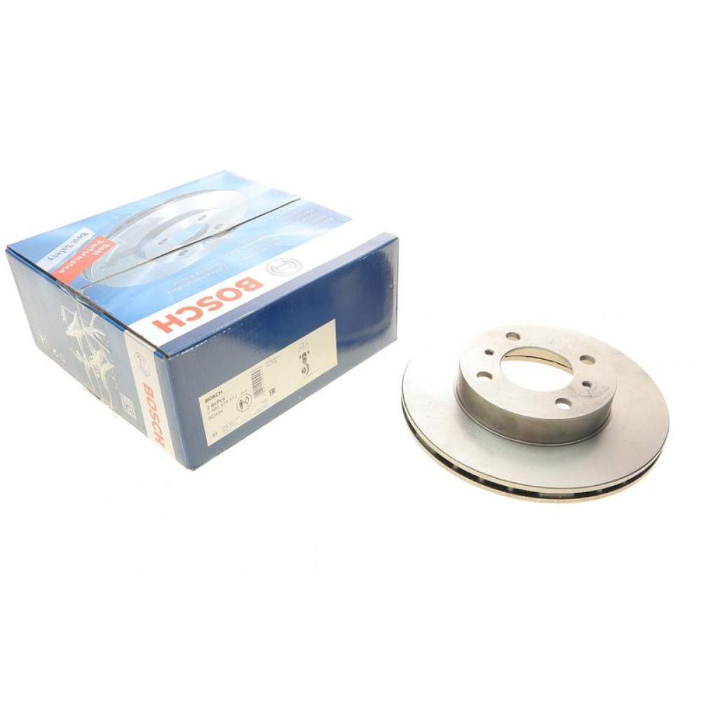 Диск тормозной передний Mitsubishi Colt 91-05/Lancer 1.3-2.0 90-07 236x18 - 0 986 478 572 BOSCH