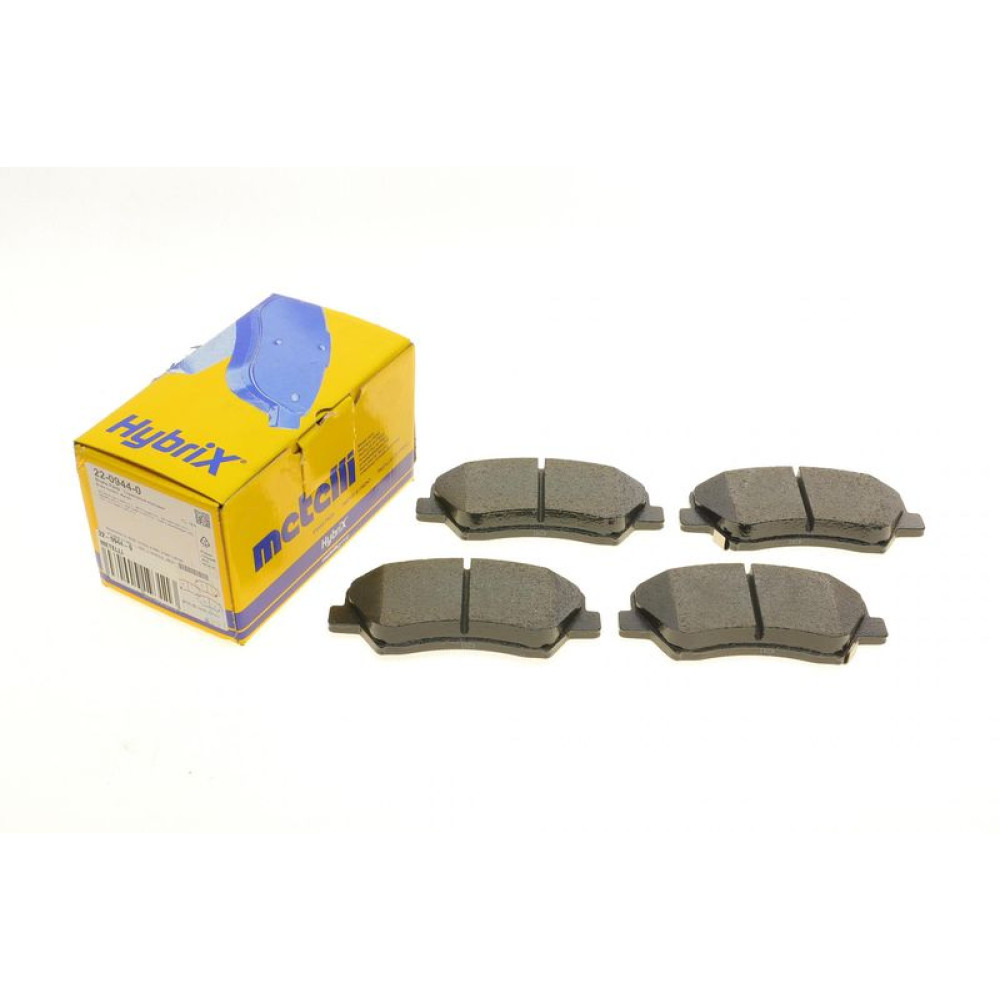 Колодки гальмівні передні Hyundai Elantra/ i30/Veloster 11-/Kia Cee'd/Cerato 12-/Soul 09- 22-0944-0 METELLI