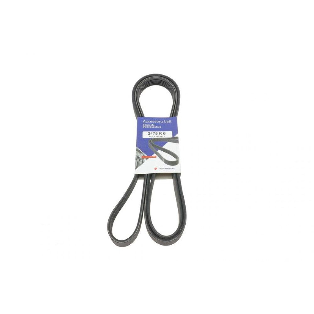 Ремінь генератора Porsche Cayenne/VW Touareg 3.0 TDI 09- 6PK2475 2475 K 6 HUTCHINSON