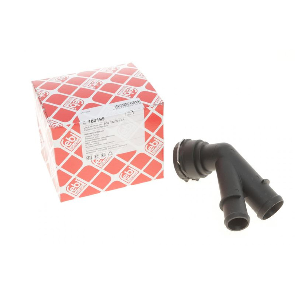 Фланец системы охлаждения VW Passat/Tiguan 2.0 TSI 15- - 180199 FEBI BILSTEIN