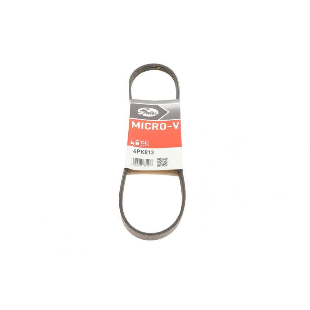 Ремень генератора Nissan Almera/Primera/Sunny 1.0-5.0 82- 4PK813 GATES