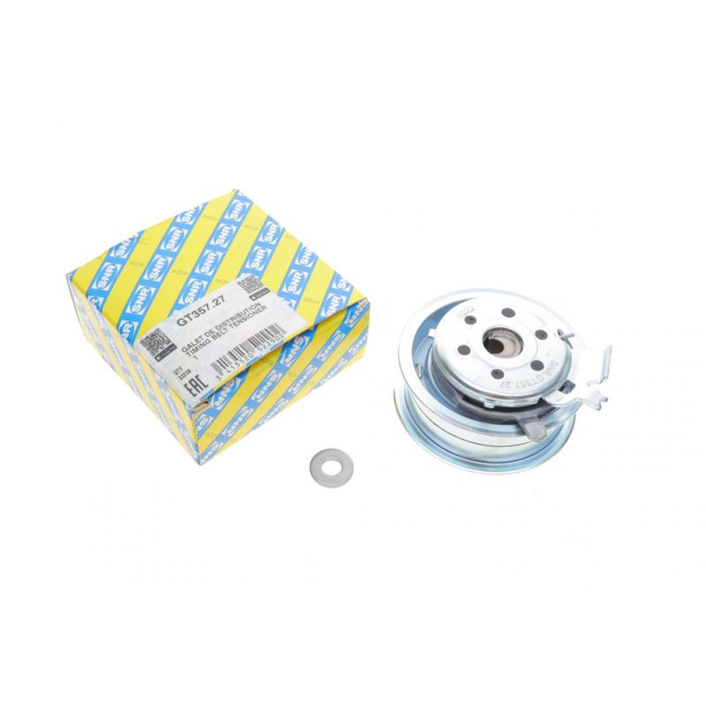 Ролик ГРМ VW Caddy 1.6E/T5 2.0E натяжной 72х29х17 - GT357.27 SNR