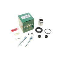 Ремкомплект суппорта заднего Nissan Qashqai 07- d=43mm + поршень/направляющая Akebono 743244 FRENKIT