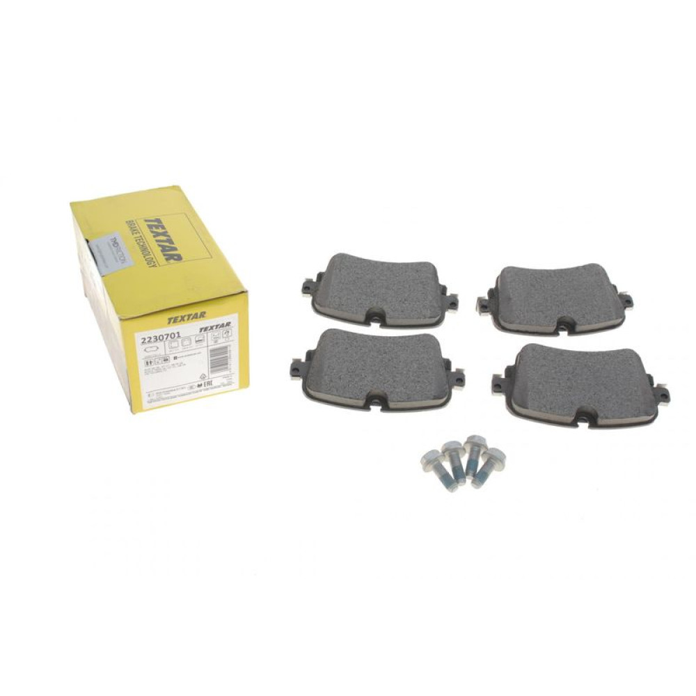 Колодки гальмівні задні Audi A6/A7/A8/Q7/Q8/VW Touareg 16- Trw Q+ - 2230701 TEXTAR
