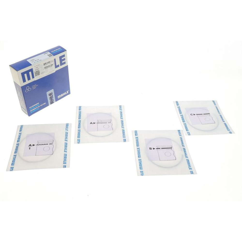 Кольца поршневые Opel Vectra 1.6i 95-02 79.5mm/+0.5 1.2-1.5-2.5 011 69 N2 MAHLE