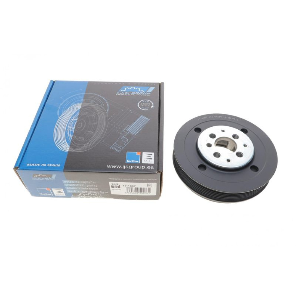 Шків колінвалу VW T5 1.9TDI 03- 17-1007 IJS GROUP