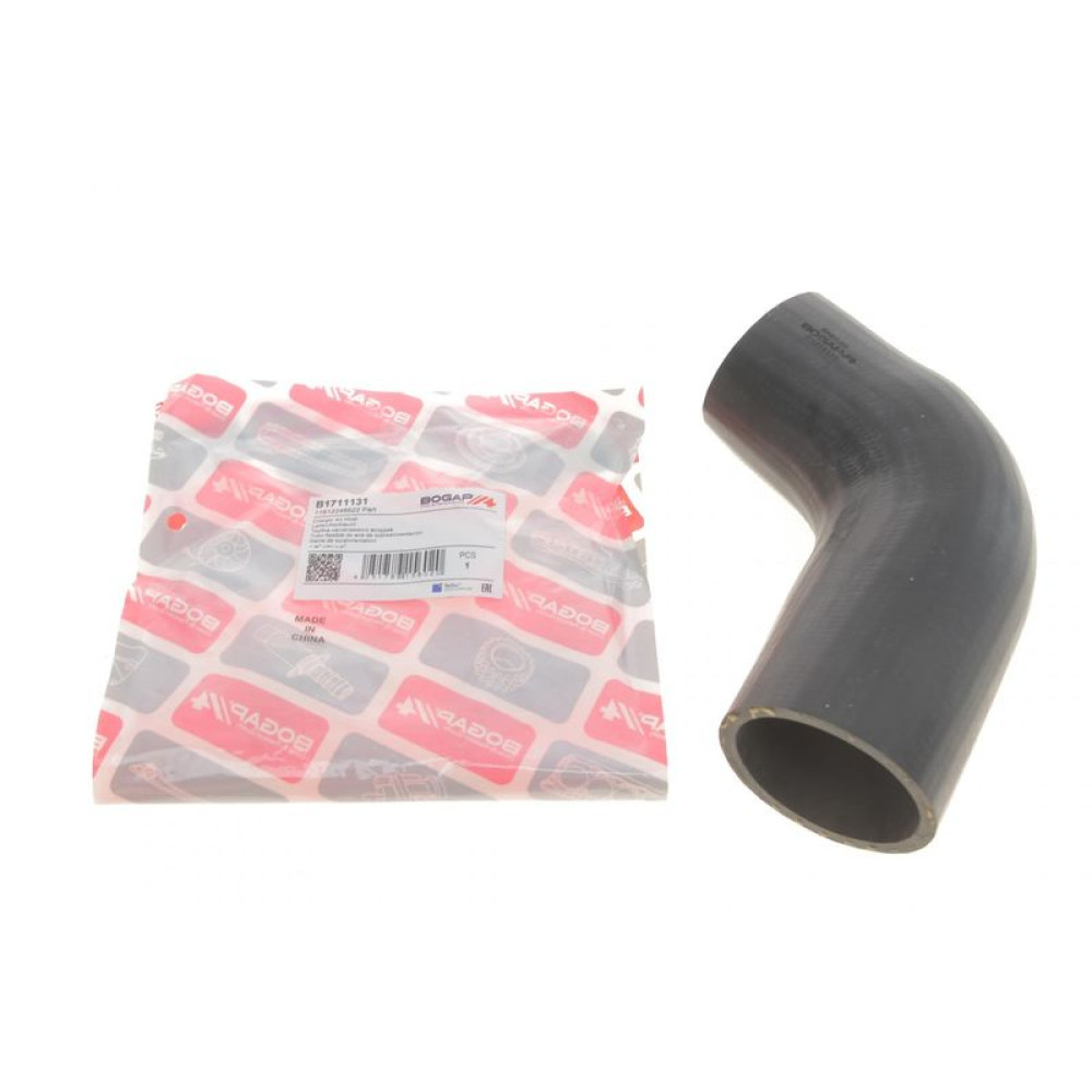Патрубок интеркулера верхний/короткий BMW 5 E39/7 E38 2.5D-3.0D 98-11 M51/M57 B1711131 BOGAP