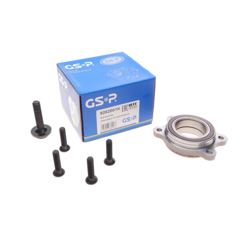 Підшипник маточини передньої Audi A4 07-16/A5 07-17/A6 11-18+ABS 9262001K GSP