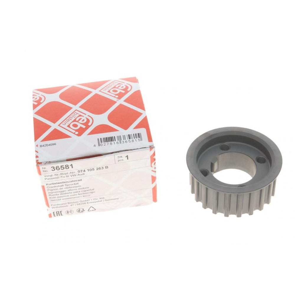 Шестерня колінвала VW T4 2.4D/LT/T4 2.5TDI 98-/Crafter 2.5TDI 06- - 36581 FEBI BILSTEIN