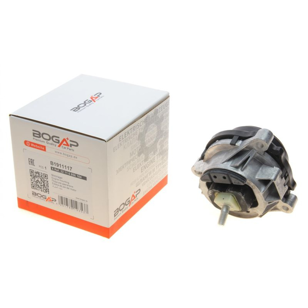 Подушка двигуна R BMW 3 F30/F80/X3 F25/X4 F26 12-18 B46/B48/N20/N26 B1911117 BOGAP