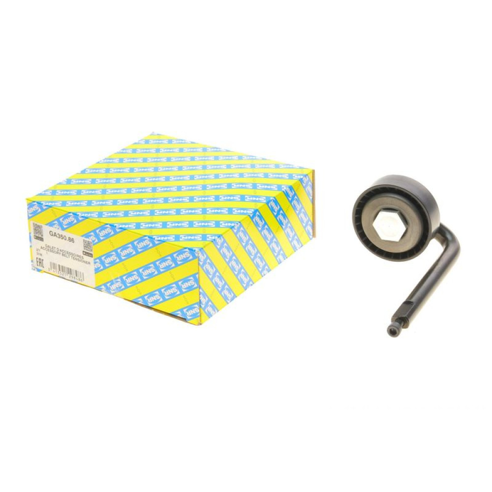 Ролик генератора BMW 3E46/5 E60/61/7 E65/66/67/ X5 E53 2.0d/2.5d/3.0d 02- натяжной 65x21 - GA350.86 SNR