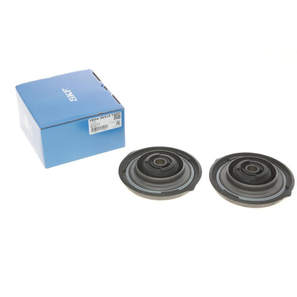 Подушка амортизатора переднього 2шт + підшипник 2шт Citroen Berlingo 08- - VKDA 35315 T SKF