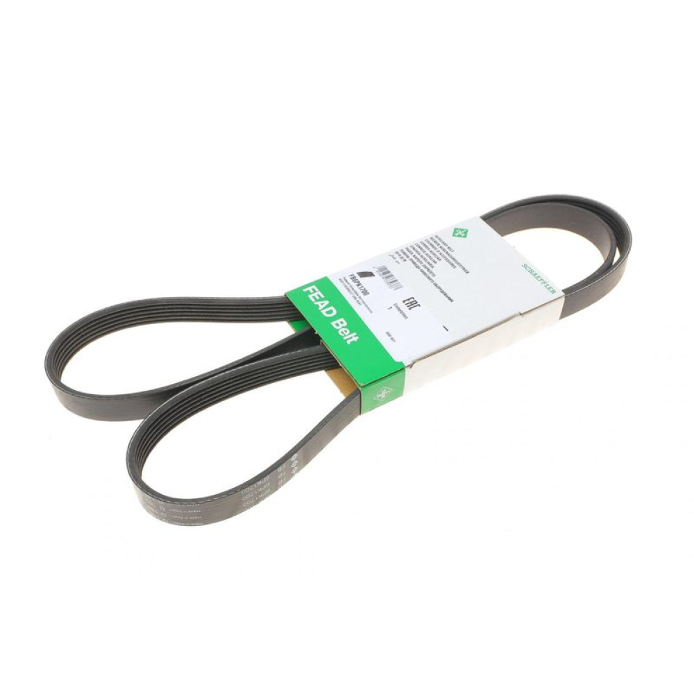 Ремінь генератора VW Touran 1T1, 1T2 1.4TSI/EcoFuel, 06-10, +AC FB 6PK1700 INA