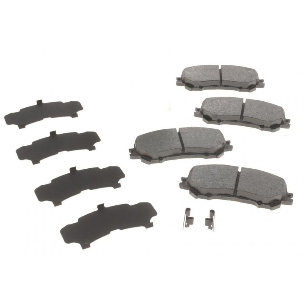 Колодки гальмівні передні Nissan Rogue 07-13/Qashqai II 13-/X-Trail 19-/Renault Kadjar 15- 182181 ICER