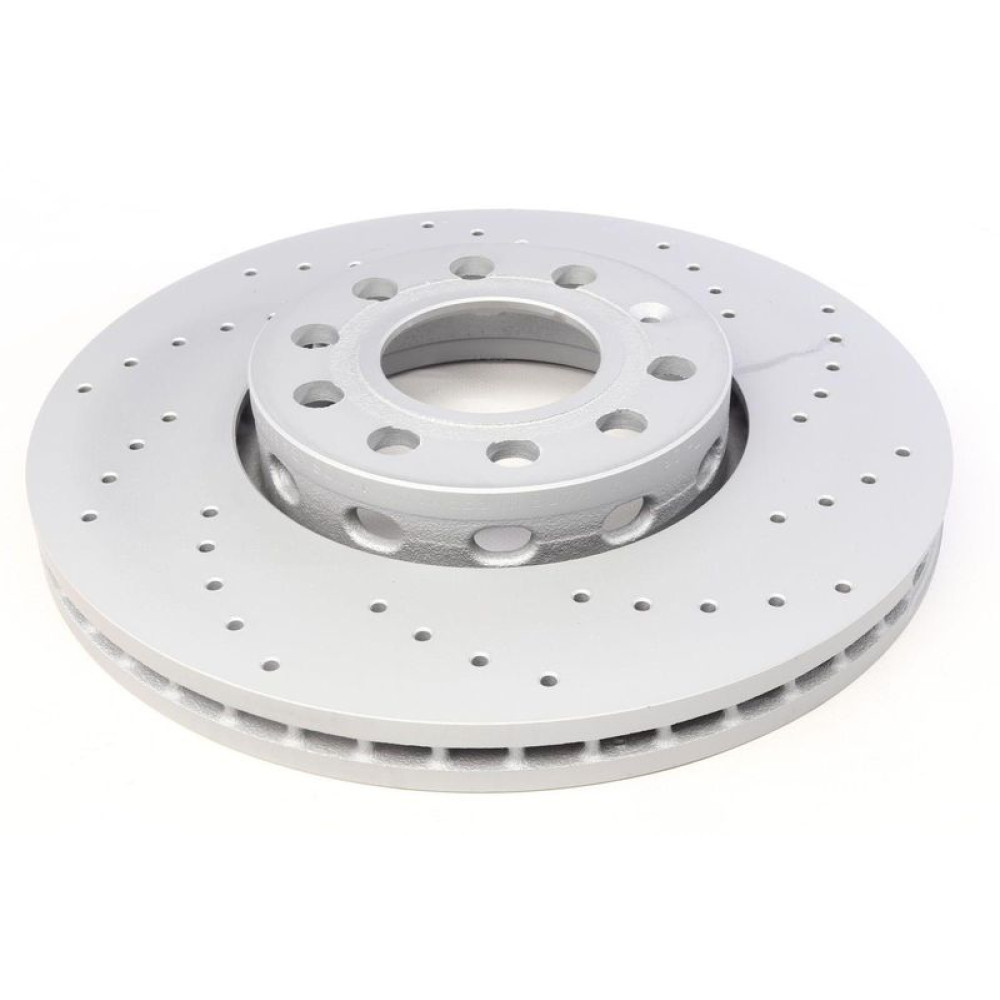 Диск тормозной передний VW Passat 96-08 288x25 с вентиляционным покрытием - 100.1216.52 ZIMMERMANN