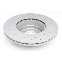 Диск тормозной передний BMW 5 E39 95-04 296x22 с покрытием с отверстием вент.