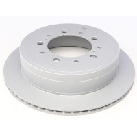 Диск тормозной задний Toyota Land Cruiser 200 08-345x18 с вентилируемым покрытием - 590.2817.20 ZIMMERMANN