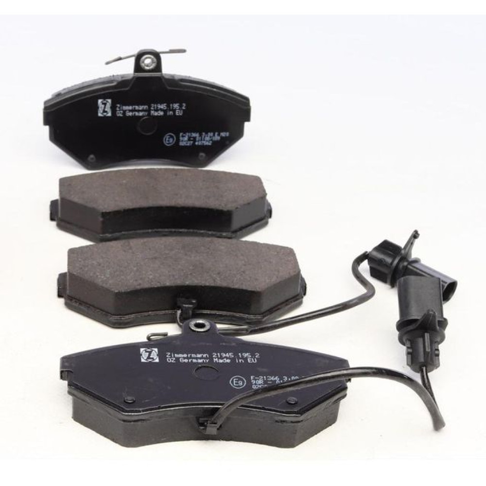 Колодки гальмівні передні Audi A4 94-08/Seat Exeo 08-13/VW Passat 96-00 Lucas з датчиком - 21945.195.2 ZIMMERMANN