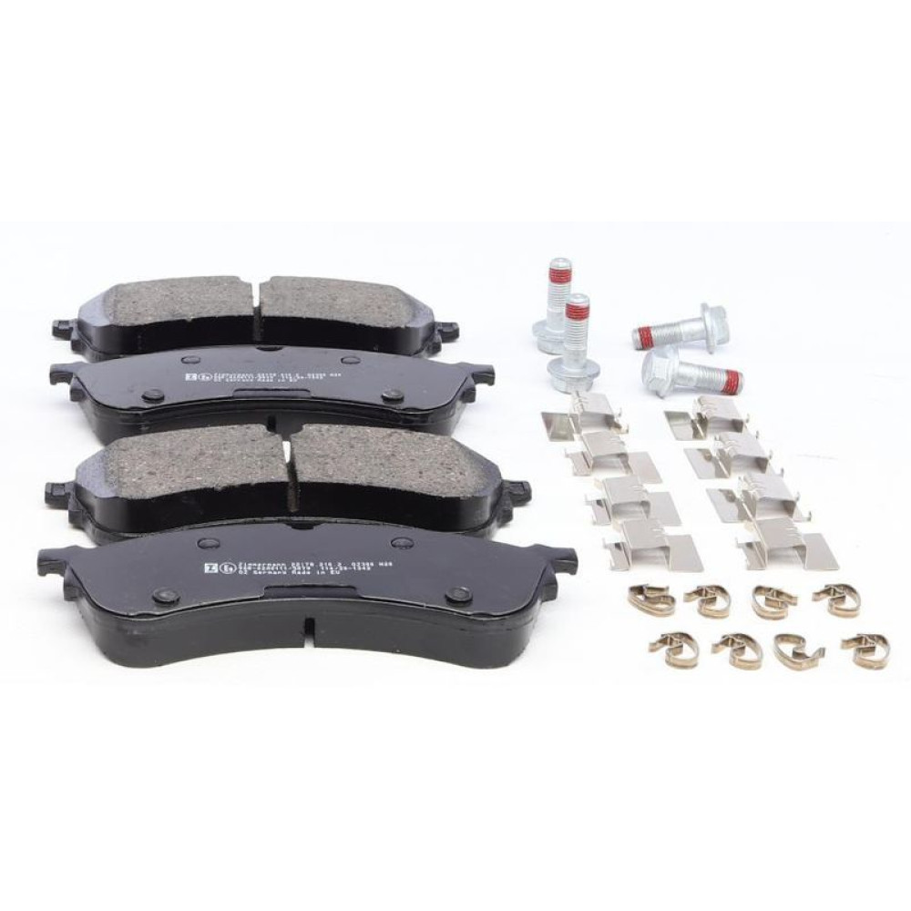 Колодки гальмівні передні VW Crafter 2.0TDI 16- CBI 177.55x70.8x20.7 з аксесуарами - 22178.210.2 ZIMMERMANN
