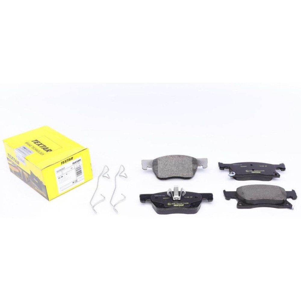 Колодки гальмівні передні Opel Astra K 15- Ate-Teves R15 - 2234201 TEXTAR