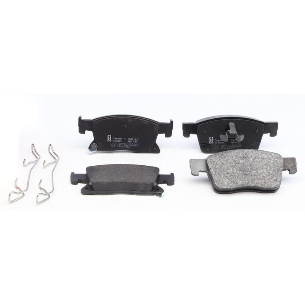 Колодки гальмівні передні Opel Astra K 15- Ate R16 з датчиком з аксесуарами - 22345.195.2 ZIMMERMANN