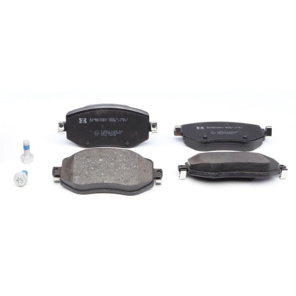 Колодки тормозные передние Renault Megane IV 15-Trw - 22610.180.1 ZIMMERMANN