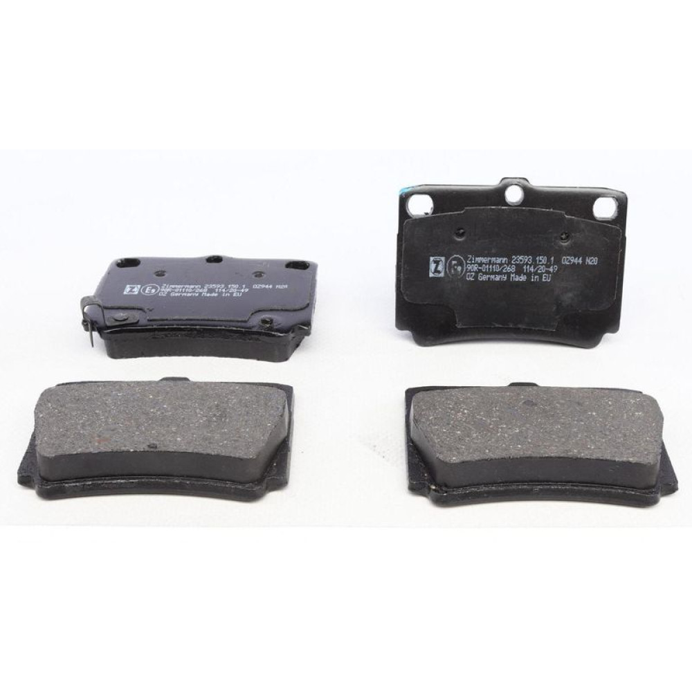 Колодки гальмівні задні Mitsubishi Pajero 98- - 23593.150.1 ZIMMERMANN