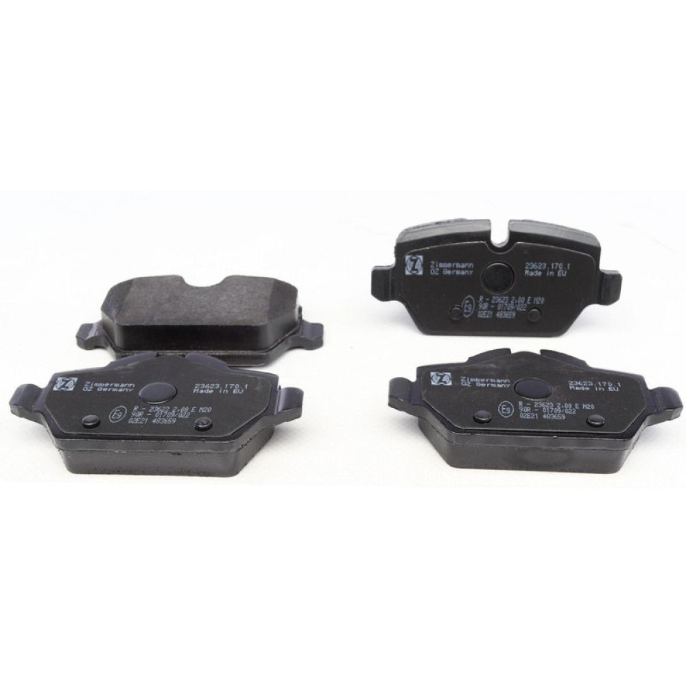 Колодки гальмівні задні BMW 3 E90/E92 04-11/1 E81/82/87 03-13 Lucas-Girling - 23623.170.1 ZIMMERMANN