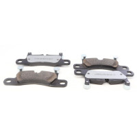 Колодки гальмівні задні VW Touareg/Porsche Cayenne 10- 187.4x76Bremboз низьким продукуванням пилу - 24721.970.1 ZIMMERMANN