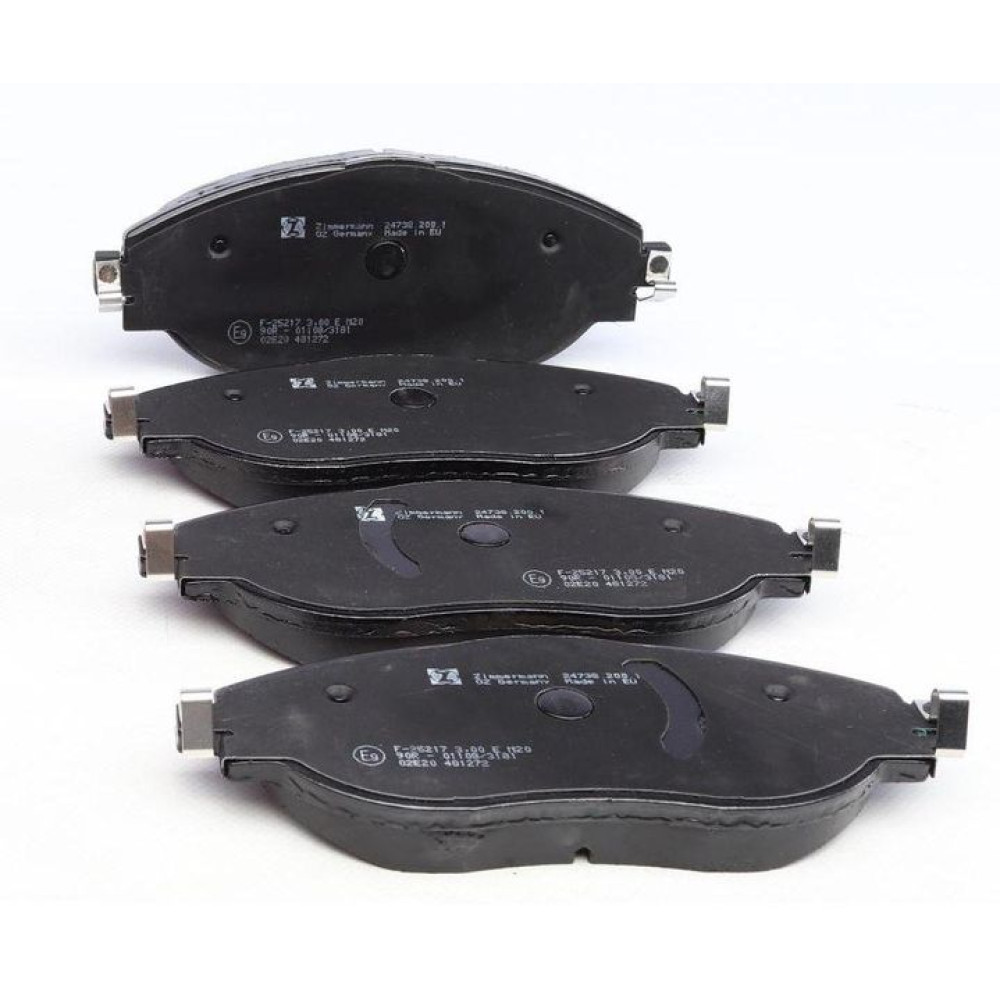 Колодки гальмівні передні Audi A3/Q3/VW Arteon/Tiguan 17- TRW 175.2x69.7x20 - 24738.200.1 ZIMMERMANN