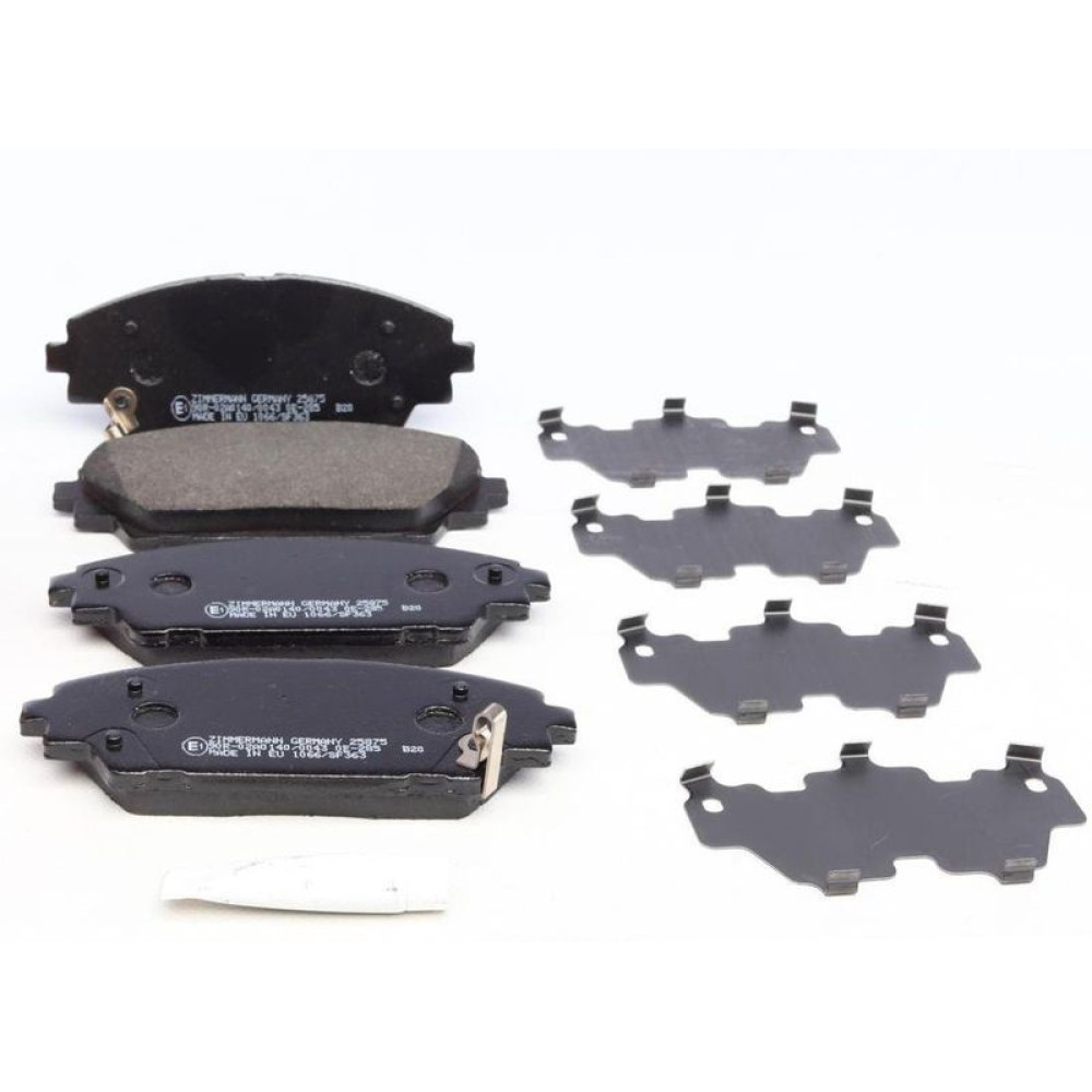 Колодки гальмівні передні Mazda 3 13-/CX-3 15- Akebono - 25875.160.1 ZIMMERMANN