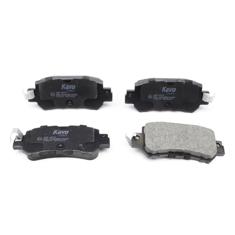 Колодки гальмівні задні Mazda CX5 11- / CX3 15- Akebono - KBP-4573 KAVO PARTS