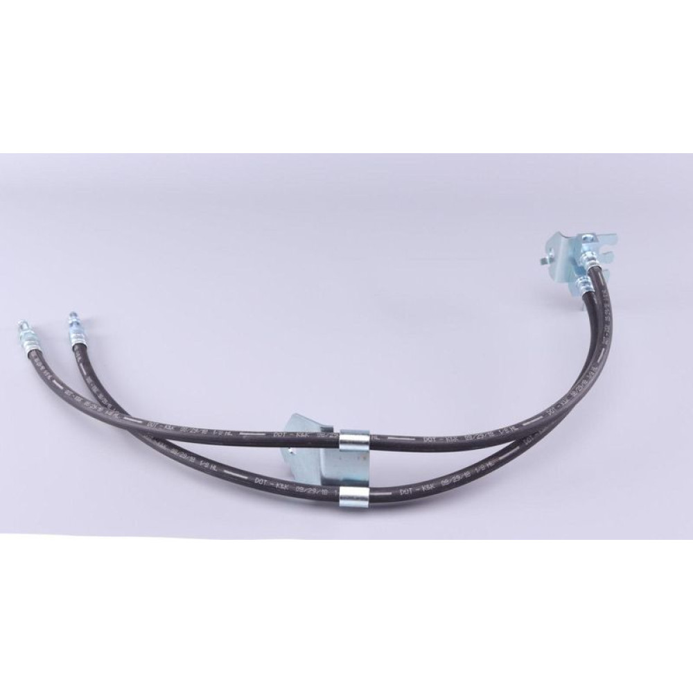 Шланг тормозной задний Ford Transit 2.3/2.2TDCi-3.2TDCi 06-К-кт 699,5mm/715mm M10x1/M12x1 - 36.700 QUICK BRAKE