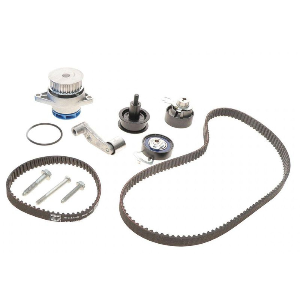 Комплект ГРМ + насос Audi A2/Seat Leon/VW Golf IV/Polo 1.6 98-06 20x130z/17x58zVKPC 81419 - VKMC 01121-2 SKF