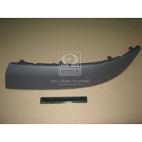 Молдинг бампера передний левый без отверстий омывателя кроме GTI Volkswagen Golf 5 хетчбек 04-09 TEMPEST