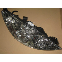 Фара права Peugeot 308 08-11 TYC електро з мотором +AFS