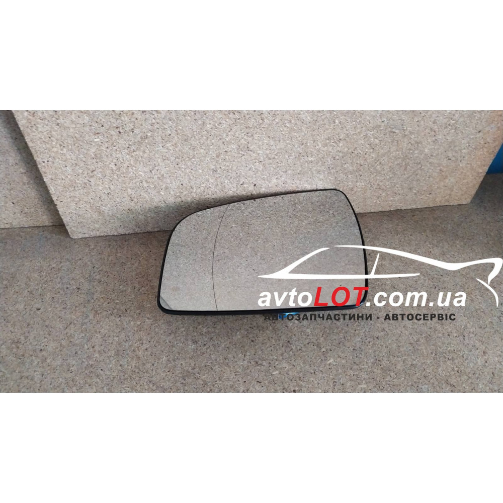 Вкладыш зеркала левый обогр асфера Opel Zafira B 09-12 Polcar