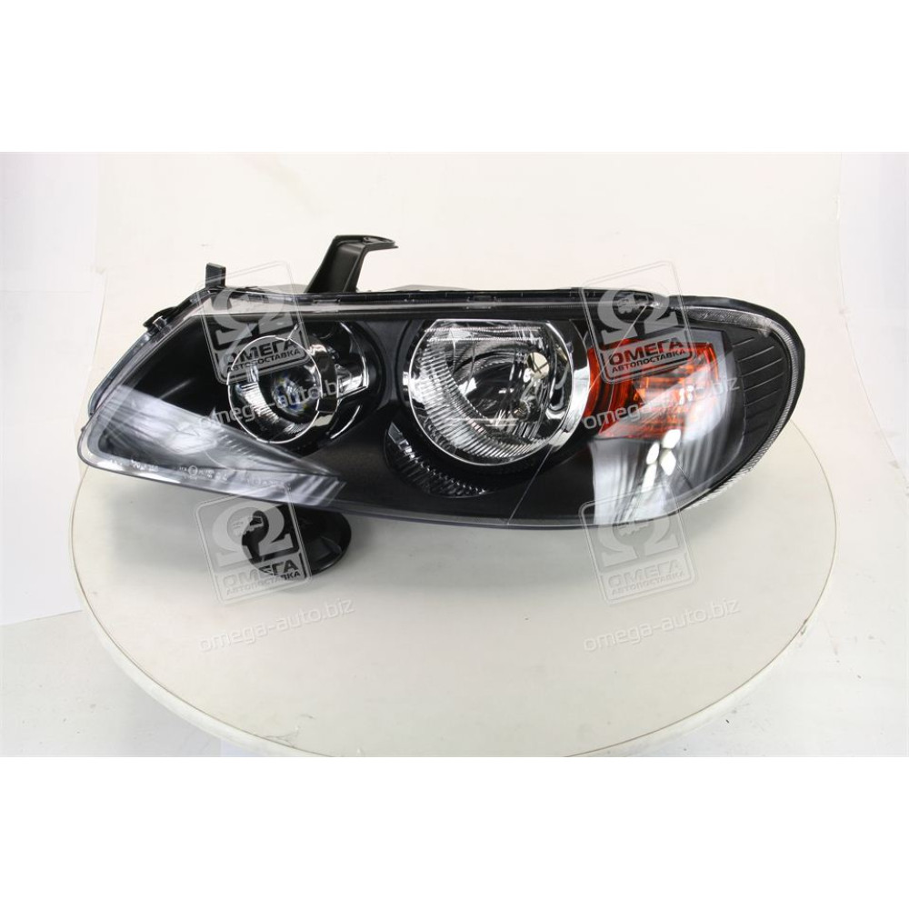 Купить со склада Фара левая 02-06 с указатель поворотов темн Nissan Almera n16 00-06