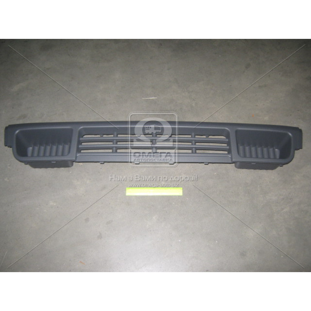 Купить Накладка бампера переднего средняя transpotrer темно-серая текстура Volkswagen T5 03-09