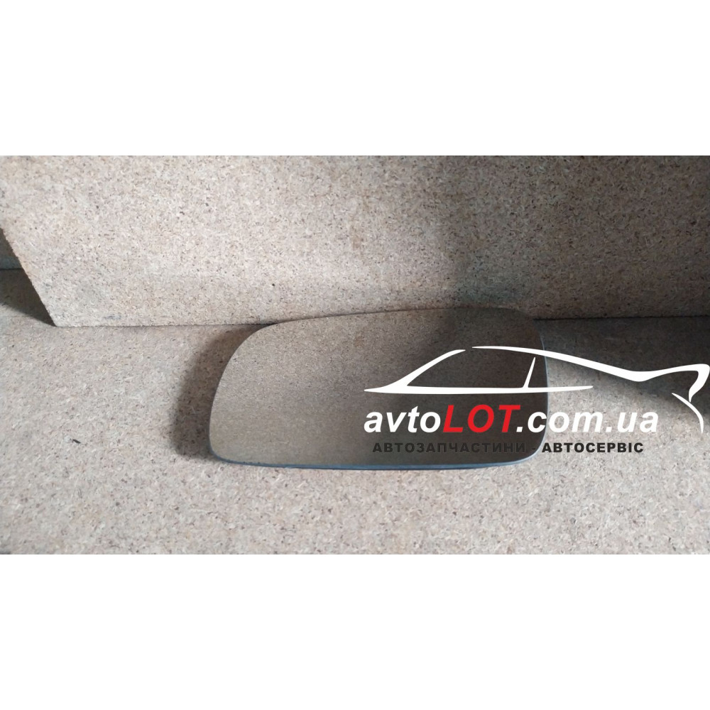 Вкладиш дзеркала лівий Volkswagen Sharan 95-00 Polcar плоский