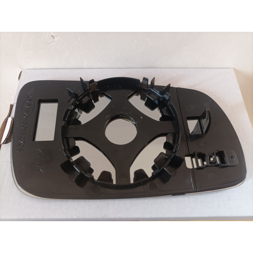 Вкладиш дзеркала лівий Volkswagen Sharan 95-00 Polcar плоский