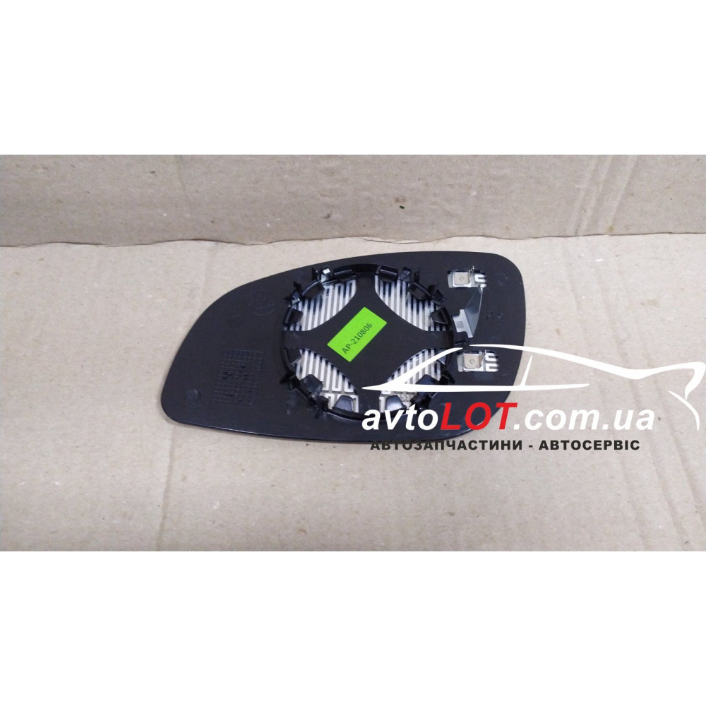 Вкладиш дзеркала правий Opel Vectra c 02-05 ALKAR обігрів сфера